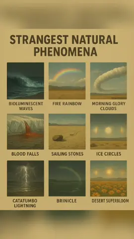 PART 1 || STRANGEST NATURAL PHENOMENA – BLOOD FALLS 😱 #naturalphenomena #bloodfalls #mysterious #foryou #foryoupage 