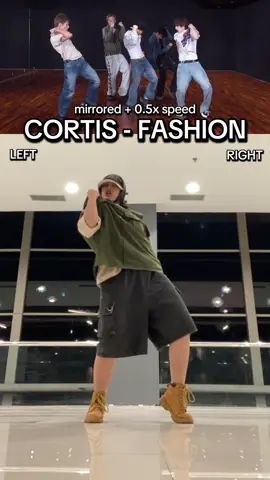 CORTIS FASHION Dance Mirrored + Slowed 0.5x Speed // kaca nya belom dipindah tapi gatel mau kasih tutor, sabar yaa guyss 😢😢#Cortis #CORTIS_FaSHioN #dancetutorial #kpopdancecover #mirrored 