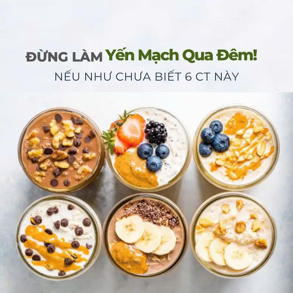 Yến mạch qua đêm (overnight oats) đang là xu hướng ăn sáng nhanh – gọn – khỏe, và phiên bản Pumpkin Spice chính là sự kết hợp hoàn hảo giữa vị ngọt tự nhiên của bí đỏ, sự béo ngậy của sữa chua và chút ngọt thanh từ mật ong. Hương vị ấm áp từ bí đỏ hòa quyện cùng yến mạch, mang lại cảm giác như một chiếc bánh bí đỏ mềm mịn ngay trong hũ thủy tinh nhỏ xinh. 📌 Nguyên liệu cần có: 1/2 cup yến mạch 1/2 cup sữa tươi 1/3 cup sữa chua 1/4 topping thêm: chuối, táo, kiwi, việt quất,... 1 muỗng mật ong 👉 Cách làm: Trộn yến mạch, sữa, sữa chua và bí đỏ xay trong hũ thủy tinh. Thêm mật ong vào, khuấy đều để hỗn hợp hòa quyện. Đậy kín nắp và để trong ngăn mát tủ lạnh ít nhất 6 tiếng (qua đêm là tốt nhất). Sáng hôm sau, chỉ cần mở nắp ra, thêm topping hạt óc chó, hạt bí hoặc một chút quế rắc lên là có thể thưởng thức ngay. ✨ Điểm cộng của công thức: Tiện lợi, chuẩn bị nhanh, để tủ lạnh qua đêm là có bữa sáng liền. Dinh dưỡng cân bằng: yến mạch giàu chất xơ, bí đỏ bổ sung vitamin A – C, mật ong cho vị ngọt tự nhiên, sữa và sữa chua giúp bổ sung canxi, lợi khuẩn. Hương vị ngọt nhẹ, béo mịn, thoang thoảng mùi ấm áp từ bí đỏ và mật ong, rất hợp với mùa thu – đông. 📌 Nếu bạn đang tìm một bữa sáng vừa ngon, vừa healthy lại dễ làm thì nhất định phải lưu ngay công thức Pumpkin Spice Overnight Oats này! 🍯🎃🥛 #overnightoats #yenmachquadem #viral #xuhuong #yenmach #matcha #cacao #thenutsvalley 