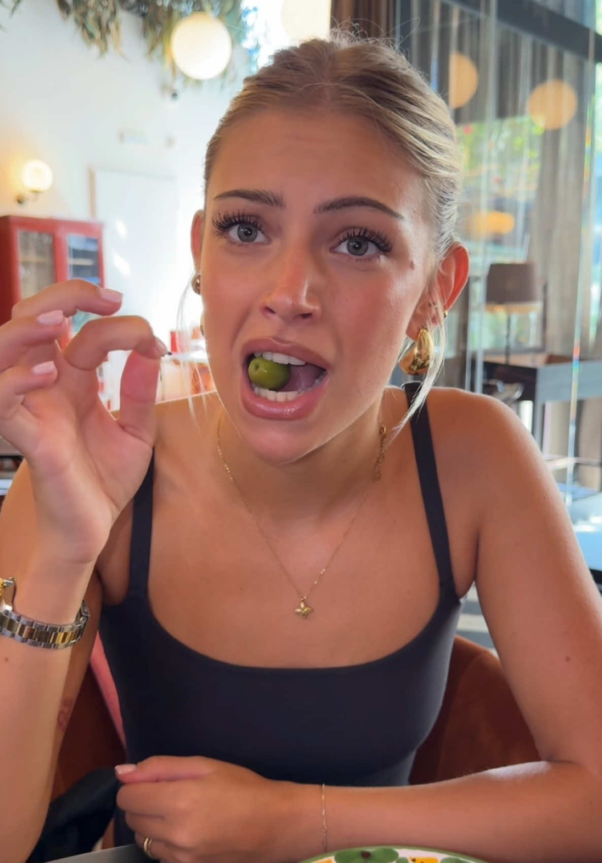 Mini BCn vlog, part 2 we try the snacks @Aprils #barcelona #spanishsnacks 