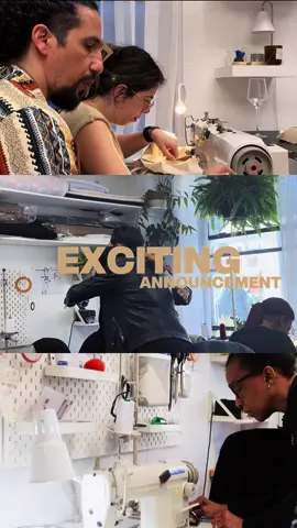Big announcement incoming for our studio & we are so excited to share!!!  #fashionstudio #fyp #mtlfyp #fashiontiktok #fashiondesigner 