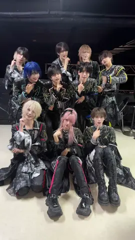 ツアー福岡初日ありがとうございました！#xpia @つばきくん。 @なめを @あまと @うと @ないちくん。 @りうくん @換毛期。 @はく @けん @みお 