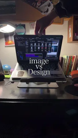Image vs design. #graphicdesign #visualart #poster #fyp #posterboy 