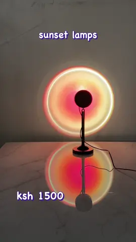 sunset lamp #sunsetlamp #ringtechkenya #ringtechkenyia 