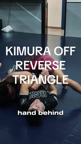 The reverse triangle is definitely underrated submission. It’s not as easy to hit as the regular triangle, but does give you opportunities to set up submissions like tomorrow’s Americana and switched over into different arm or even potentially taking the back. Heard LV8 does the best custom JiuJitsu gear  @elevatelv8