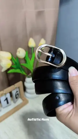 Level up ang look mo with a belt na classy at durable ✨  #beltforwomen #belt #fyp #budolfinds #fashion 