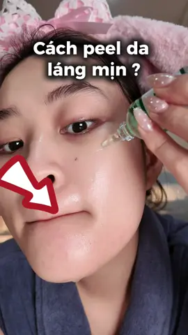Cách mình peel da tại nhà ?🤔🤩🧼#rinabeauty #lamdep #trending #viral #xuhuong #beauty #goclamdep #peel #skincare #serumpeelxanh #HợpTácCùngGarnier #skincareroutine 
