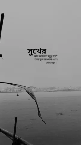সুখের যদি অকালে মৃত্যু হয়; তবে দুঃখের কেন এত দীর্ঘ বয়স।👤 #foryoupage❤️❤️ #viraltiktok #fufffffffffffffffffffffffffffffffff #support_me #ourvideosarethebest 
