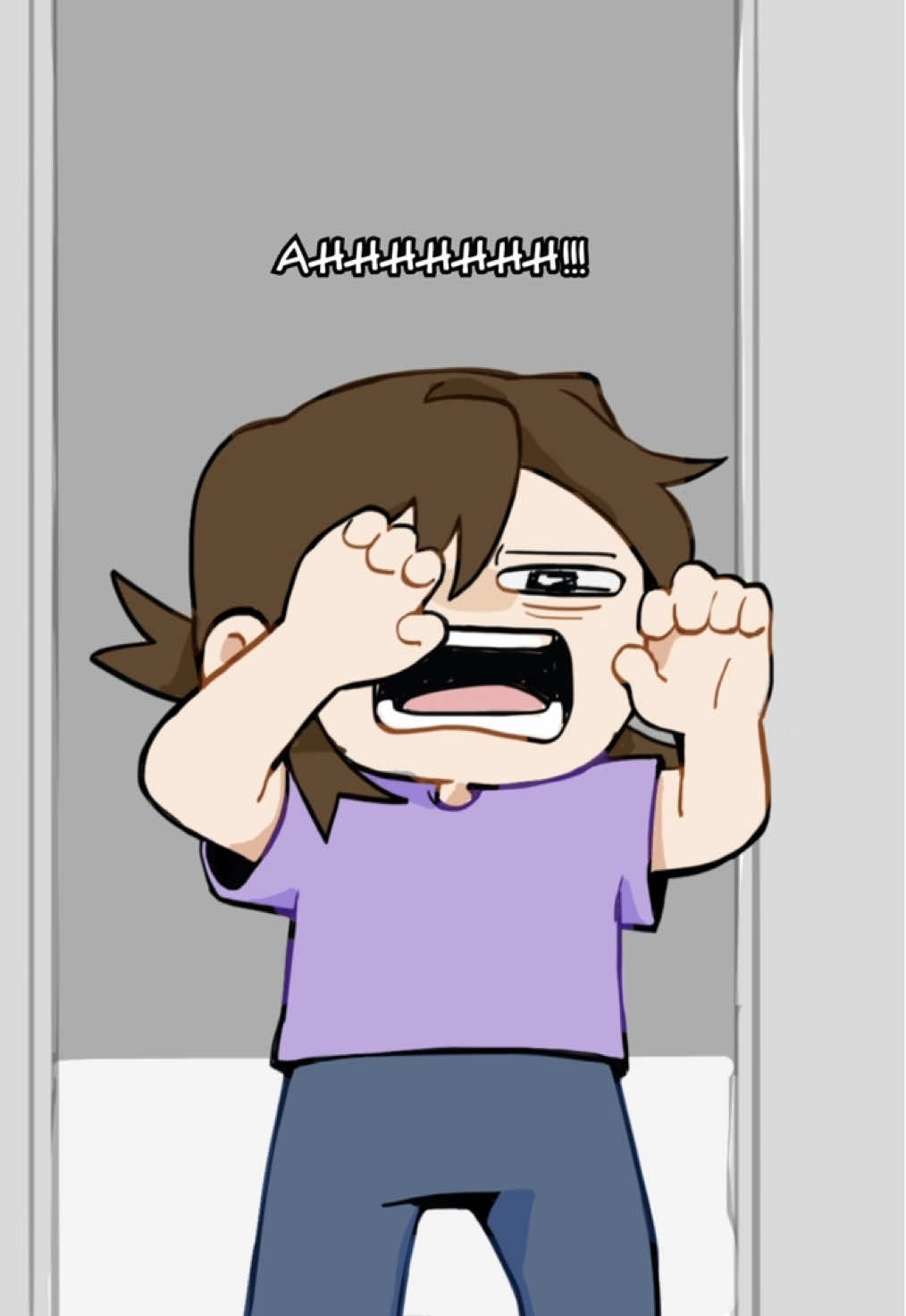 Are you scared?? #animation #foryou #jumpscare #relatable #scary  