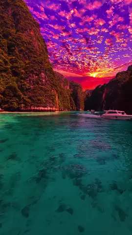 What a beautiful sunset 🌇, I love it and I love you even more✨#sunset #fyp 