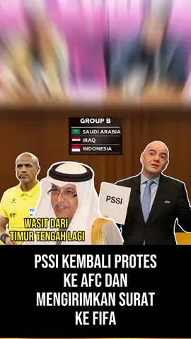 pssi kembali protes ke AFC dan mengirimkan surat ke FIFA #beritabola #kualifikasipialadunia2026 #tiktoksport #pssi 