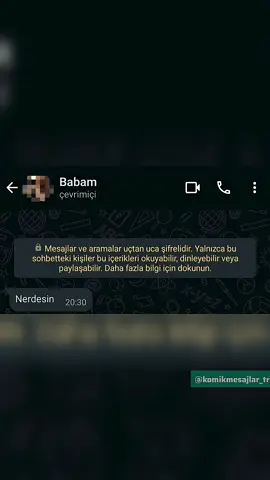 Baba lafı fena koydu 😂