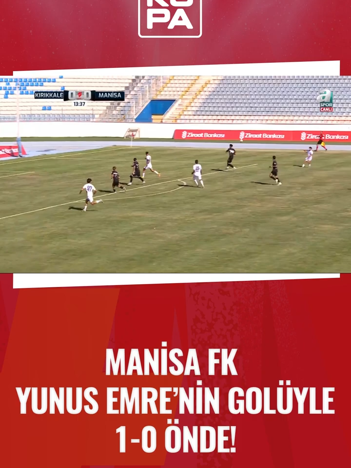 Yunus Emre Yüce attı, skor 1-0! | Kırıkkale FK 0-1 Manisa FK | Ziraat Türkiye Kupası #sporhaberleri #neizlesem #futbolunkalbi #sporgünlükleri