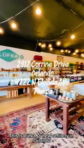 ✨ Exciting News ✨ We’re so happy to share that LÜFKA has opened a new location in Orlando! 🪴💧 Our mission stays the same: offering fresh, handcrafted personal care and refillable household products that are kind to you and the planet. 📍 2912 Corrine Dr, Orlando, FL 32803 💚 Reduce • Reuse • Refill • Repeat 💚 To celebrate, enjoy 10% off your first purchase with code: WELCOME10 🎉 #WinterParkFL #WinterParkOrlando #OrlandoLife #OrlandoLocal #ILoveWinterPark  