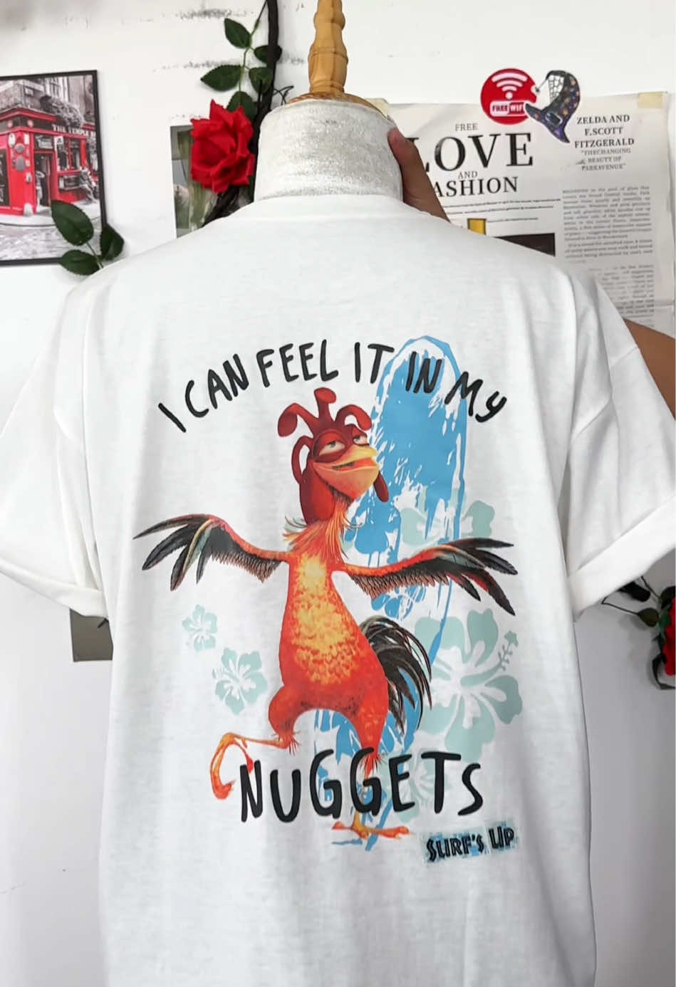 Surfs up core #chickenjoe #codymaverick #halloweenshirt #trendingtshirt #OOTD 