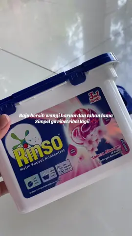1 butir bisa sampe 5-7kg pakaian kotorr#rinso #unilever #cuci #fyppp #kabarinkalomasukfyp #tiktokshop 