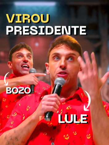 VIROU PRESIDENTE #humor #fyp #fyppp #leolins #comedia