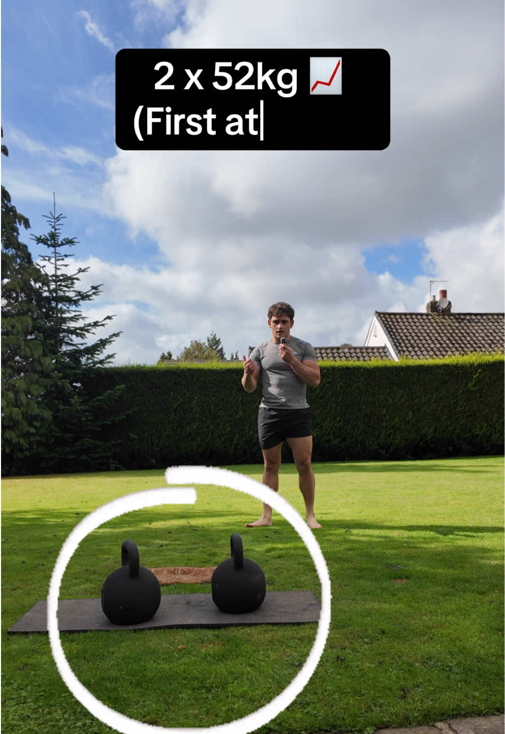 2 x 52kg first attempt  Got dropped off today so had to give them a go, flopped in the last seesaw but we’re getting that by the end of the week✅ You can 100% build strength using the kettlebells with the correct training and mindset👊🏽 #wetrain #kettlebell #kettlebellclass #thewetraineffect #gym 