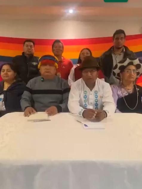 [EXPRESIONES] ATENCIÓN: La Confederación de Nacionalidades Indígenas del Ecuador (CONAIE) emitió un pronunciamiento oficial a través de su Consejo de Gobierno sobre la eliminación del subsidio al diésel y la crisis nacional que atraviesa el país. El pronunciamiento se realizó este martes 16 de septiembre a las 08h00 y fue transmitido en vivo a través de Facebook Live en la página oficial de la CONAIE. #Ecuador #ecuador🇪🇨 #moronasantiago #noticia #amazonia #Macas. #Morona #paro #ParoNacional