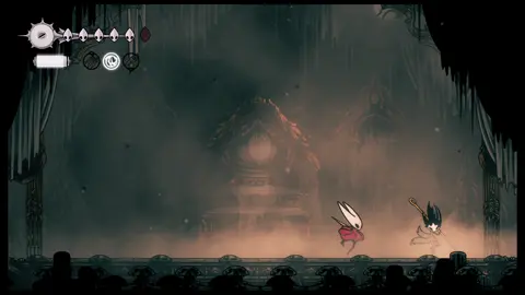 la batalla que más he disfrutado ❤️‍🩹 #hollowknightsilksong #hollowknight #silksong #hornet #elfantasma 