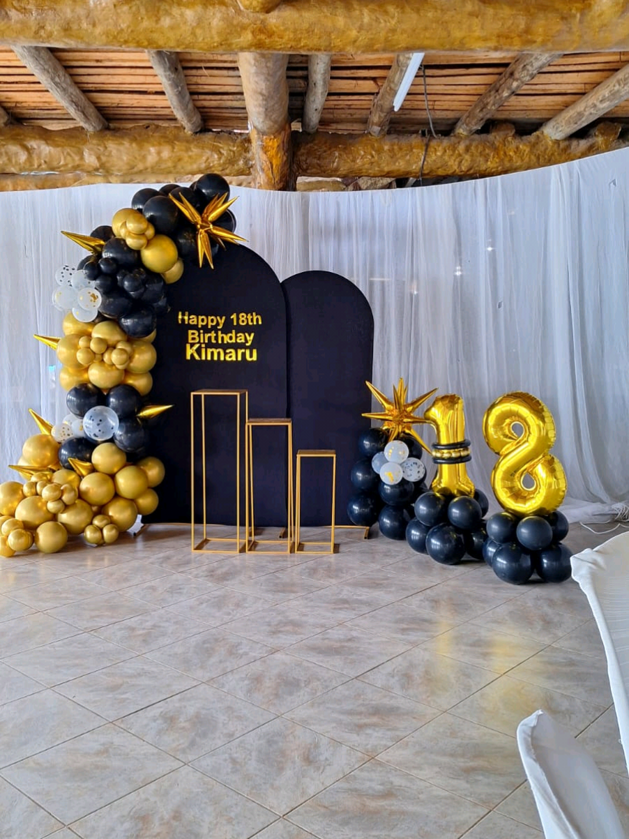 How cute are this backdrops? should we get back to decors or are you interested in learning the art? #balloon #backdrops  #party  #event 