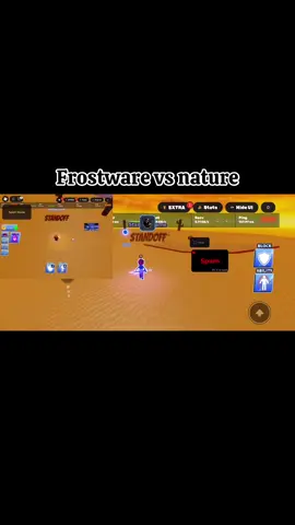 Frostwave vs Nature #script #bladeball #exploit 