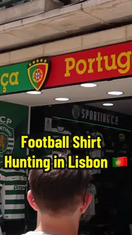 Football Shirt Hunting in Lisbon! 👕🇵🇹 #footballshirt #football #portugal🇵🇹 #portugal #lisboa 
