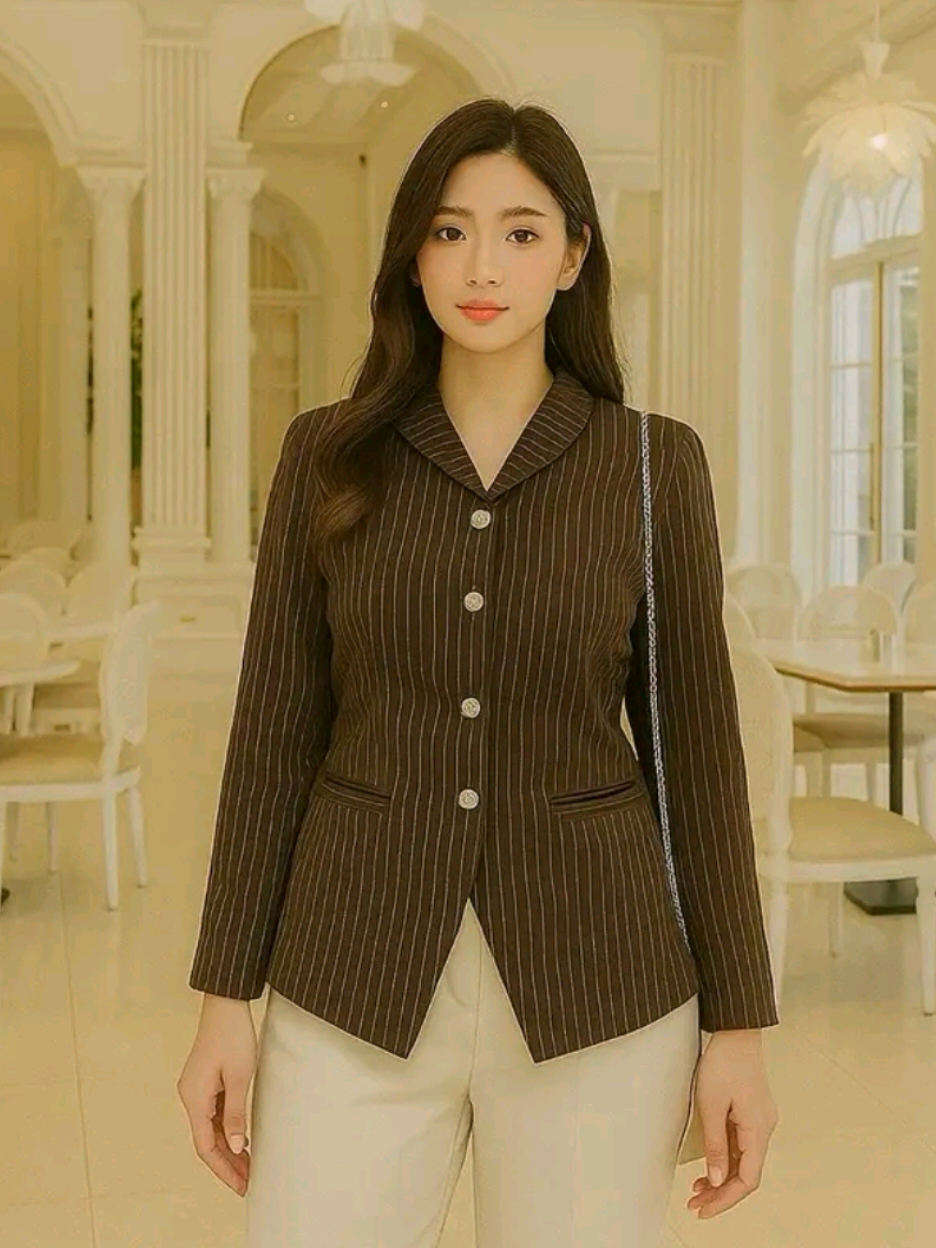 Jossellyn.Co -Aluna Baju Kemeja #kemejawanita #bajukekinian #bajuwanita #tiktokshop #fyp 