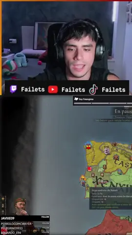 Empieza | #failets de #Twitch #español #litlestreamer #hihglights #clip #gameplay #risa #crusaderkings3 #ck3 #meme #ck3tips #psoe #pedrosanchez #rojo