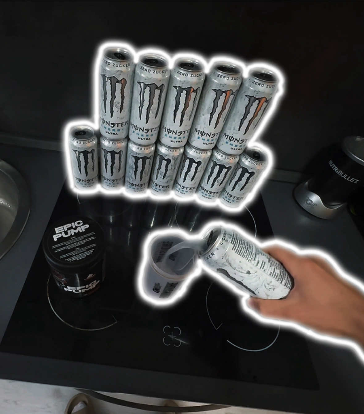 monster everywhere>>> #monsterenergy #pov #gymedit #preworkout #gymbro 