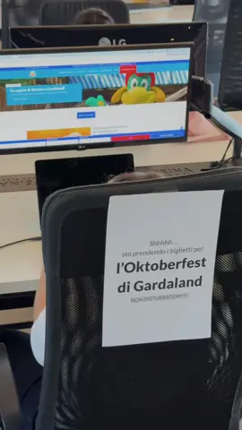 Shhh ho quasi finito 🍻 📅 Dal 13 al 29 settembre: musica e tanto divertimento bavarese, il tutto nella cornice magica di Gardaland 🎡🇩🇪