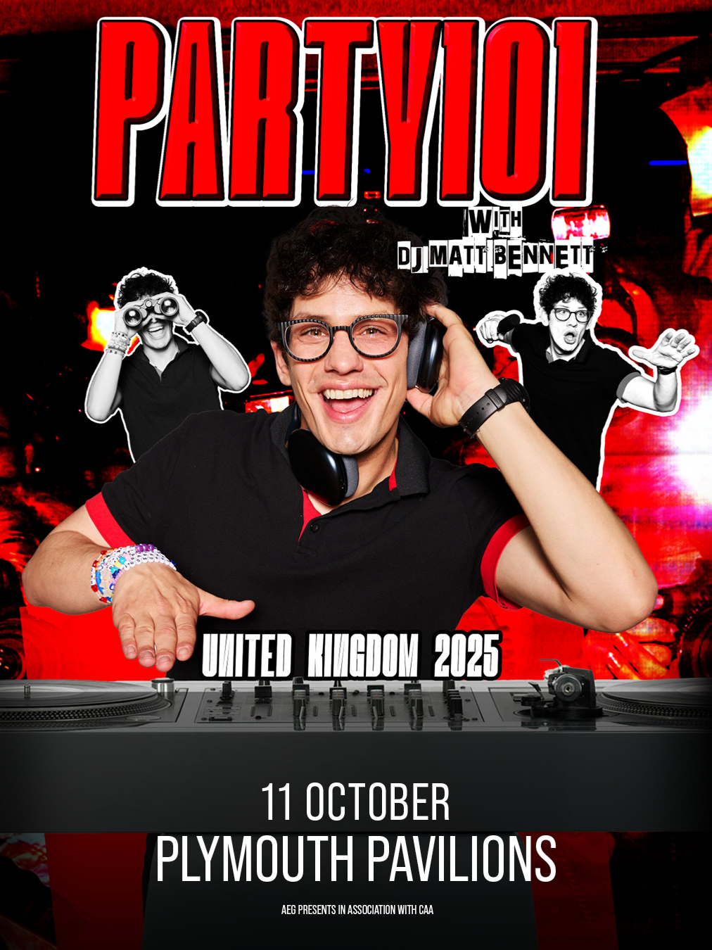 🎉PLYMOUTH UNI & MARJON FRESHERS! 🎉 Throwback alert! 🚨Join Matt Bennett (Robbie Shapiro from Victorious) for a night of Disney & Nickelodeon bangers that will take you straight back to your childhood! ⭐ 📅 Date: 11th October 2025 🎟 Grab your tickets: https://bit.ly/3V2Okyx #party101 #party101withmattbennett #plymouthpavillions