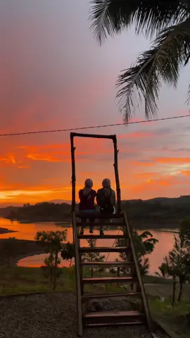 Senja paling cantik di lampung pringsewu #senja #senjasorehari #lanakilalake 