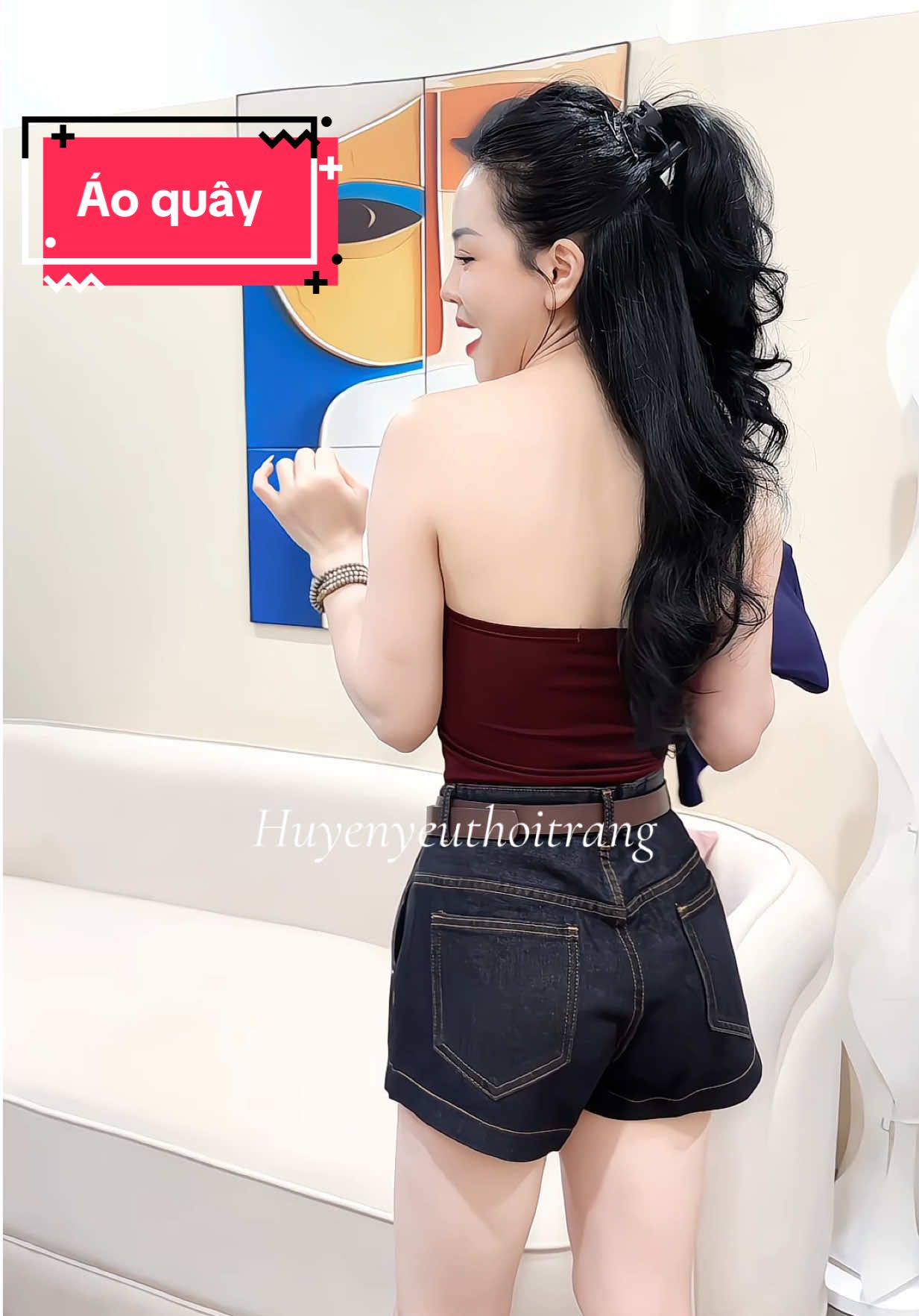 Áo quây xinh #xuhuong #ao #aoquay 