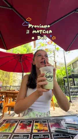 Tornata a Roma berrà solo Matcha 😝