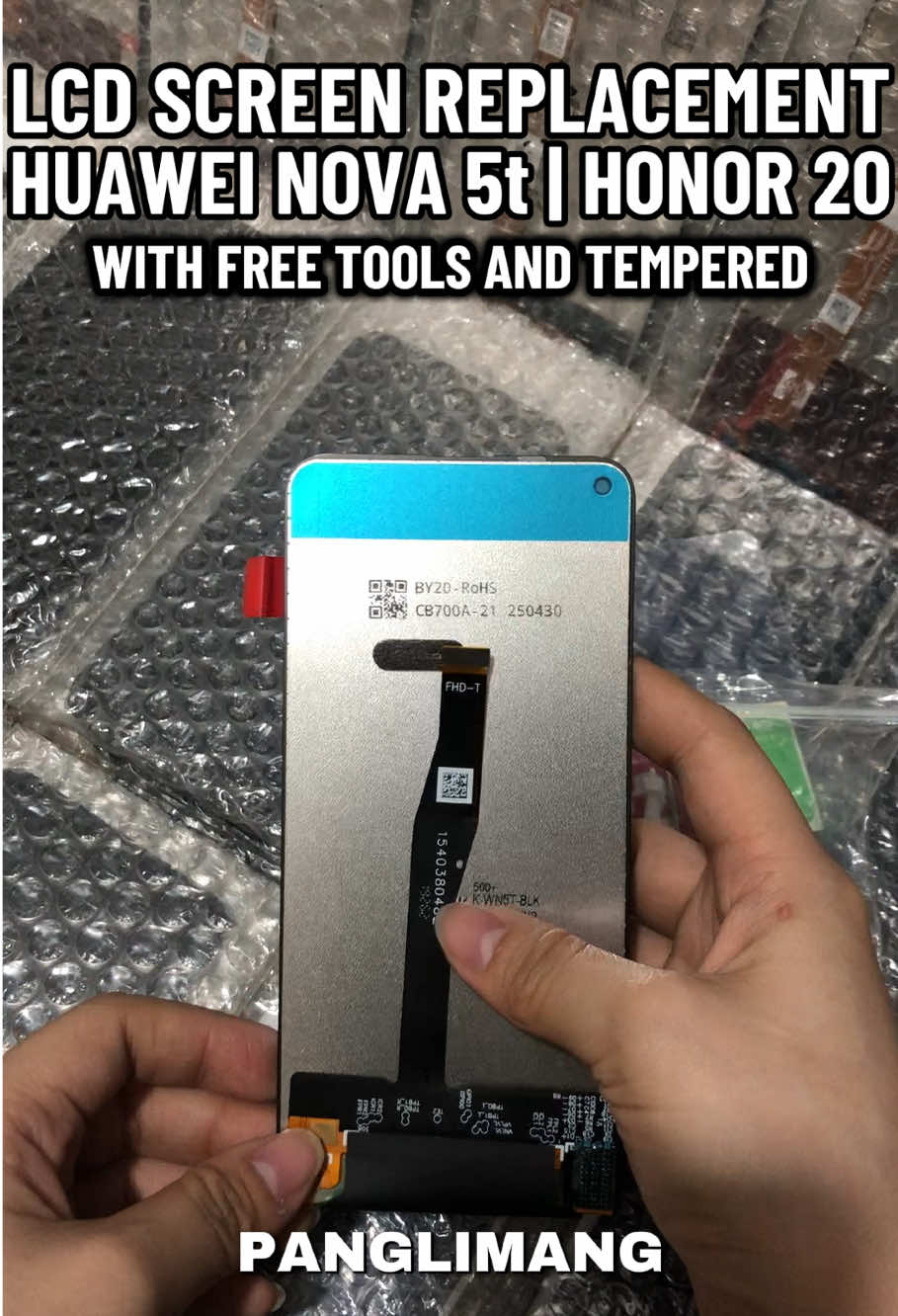 LCD SCREEN REPLACEMENT HUAWEI NOVA 5t | HONOR 20#lcdscreen #lcd #lcdreplacement #fyp #lcdhuawei 