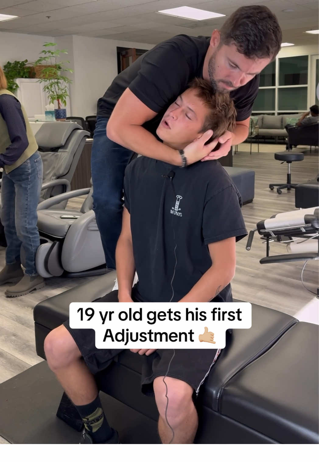 Pro surfers need chiro too #chiropractor #fyp #adjustment 