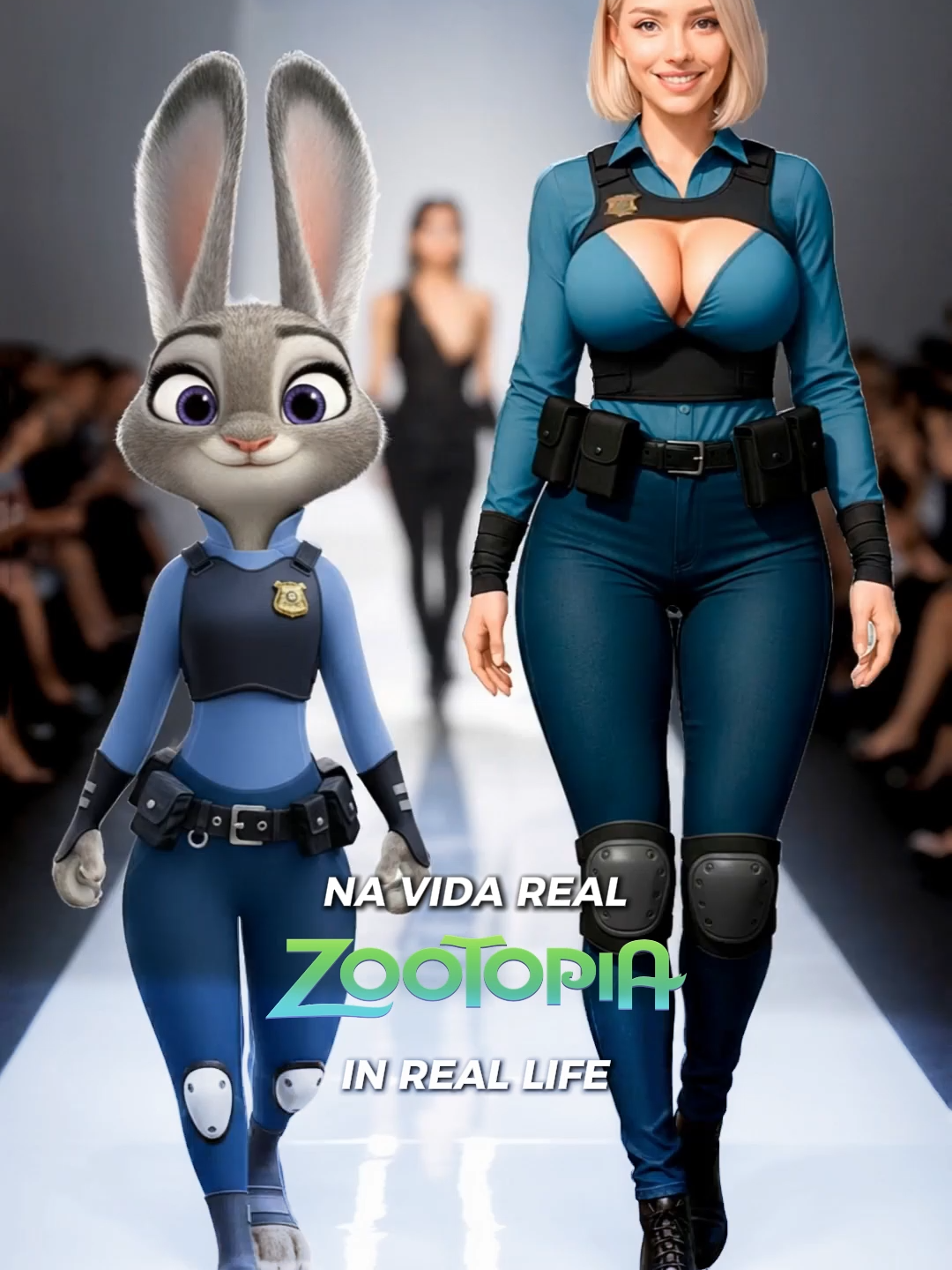 🥰 NOSTALGIA INCRÍVEL! Aprovou essa versão na vida real de Zootopia? #pixverse #pixverseai #zootopia #disney #judyhopps #nickwilde #nostalgia #nerdsoul