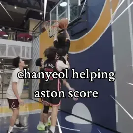 chanyeol helping aston score 😭 #chokunaston #aston_lv #exo #chanyeol #thaienthu 