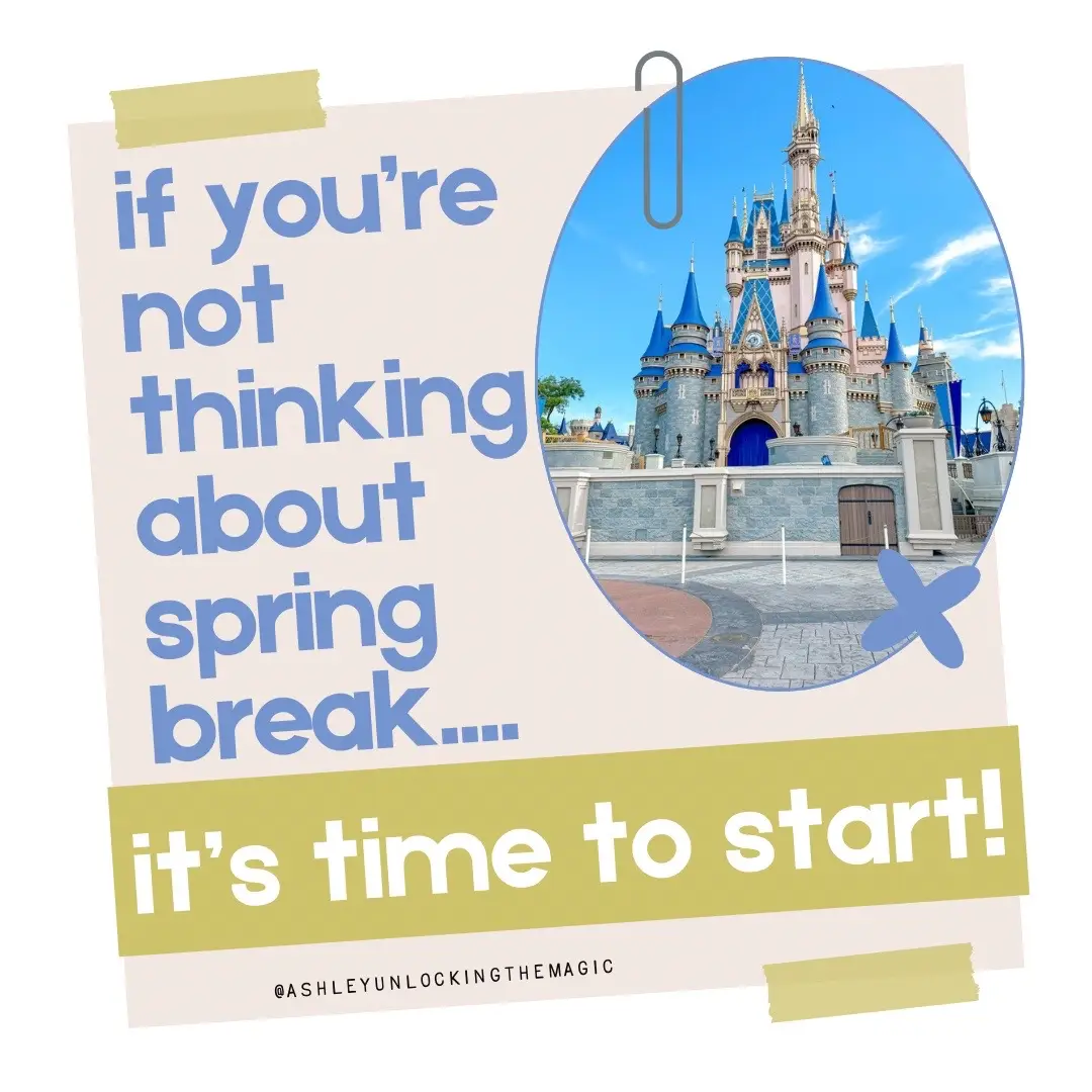 It’s time to start! 🏰 Disney 🎢 Universal 🚢 Cruises 🌺 Hawaii 🏖️ Mexico ✨ I’ll handle the planning—you just pack the bags! #SpringBreak #TravelAgent #DisneyTravelAgent #familyvacation #familytravel #disney 