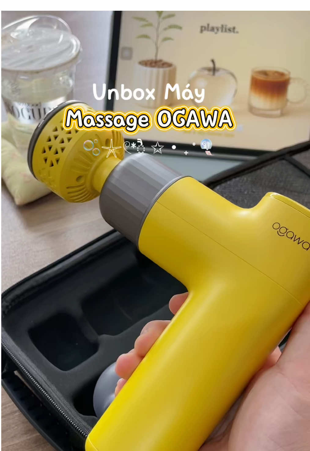 Unbox máy massage cầm tay nóng lạnh OGAWA @OGAWA Việt Nam #ogawavietnam #turborevive #massagegun #massagenonglanh #goccuanga 