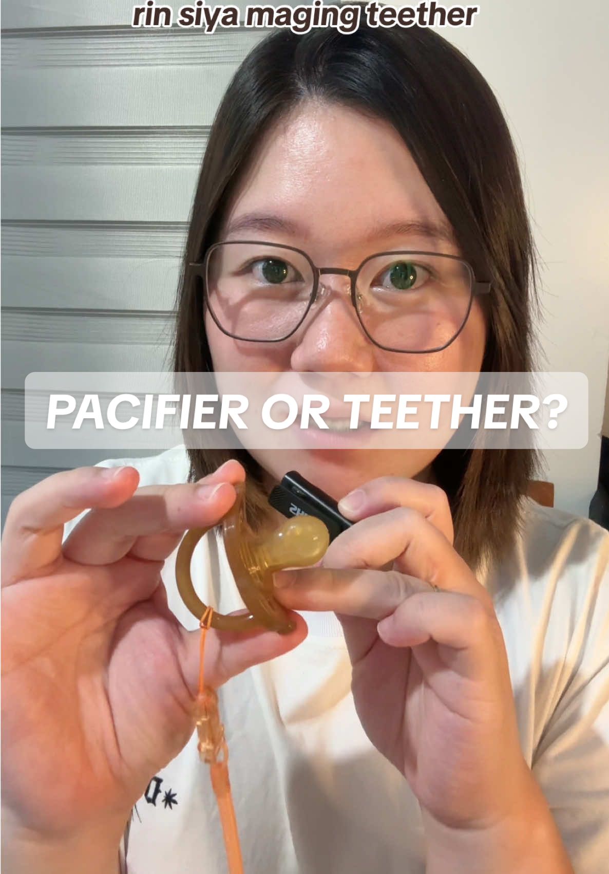 Hindi na ako bumili ng teether dahil sa silicon na pacifier ng @Dr. Isla PH #TeethingRelief #BabyComfort #MommyApproved #SafeForBaby #HappyBaby