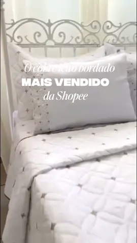 Kit Ideale Casal 6 peças - tecido Hipercal 200 Fios com lençol de elastico#cobreleito #cobreleitocasal #Hipercal #viral 