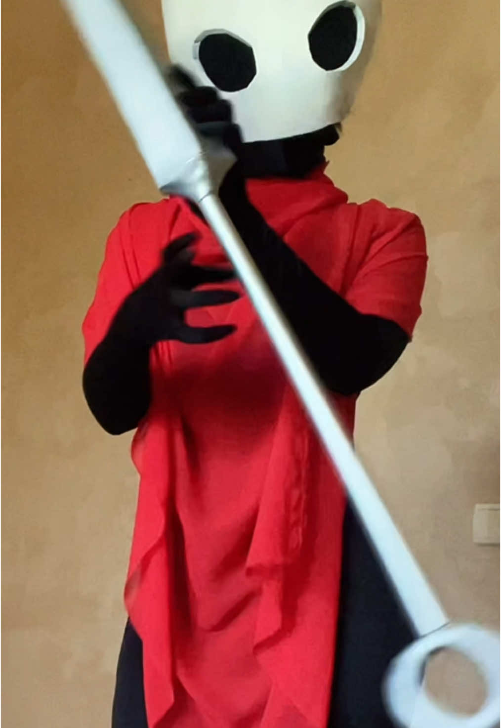 🤭 #hornetcosplay #hornet #silksong #silksongcosplay 