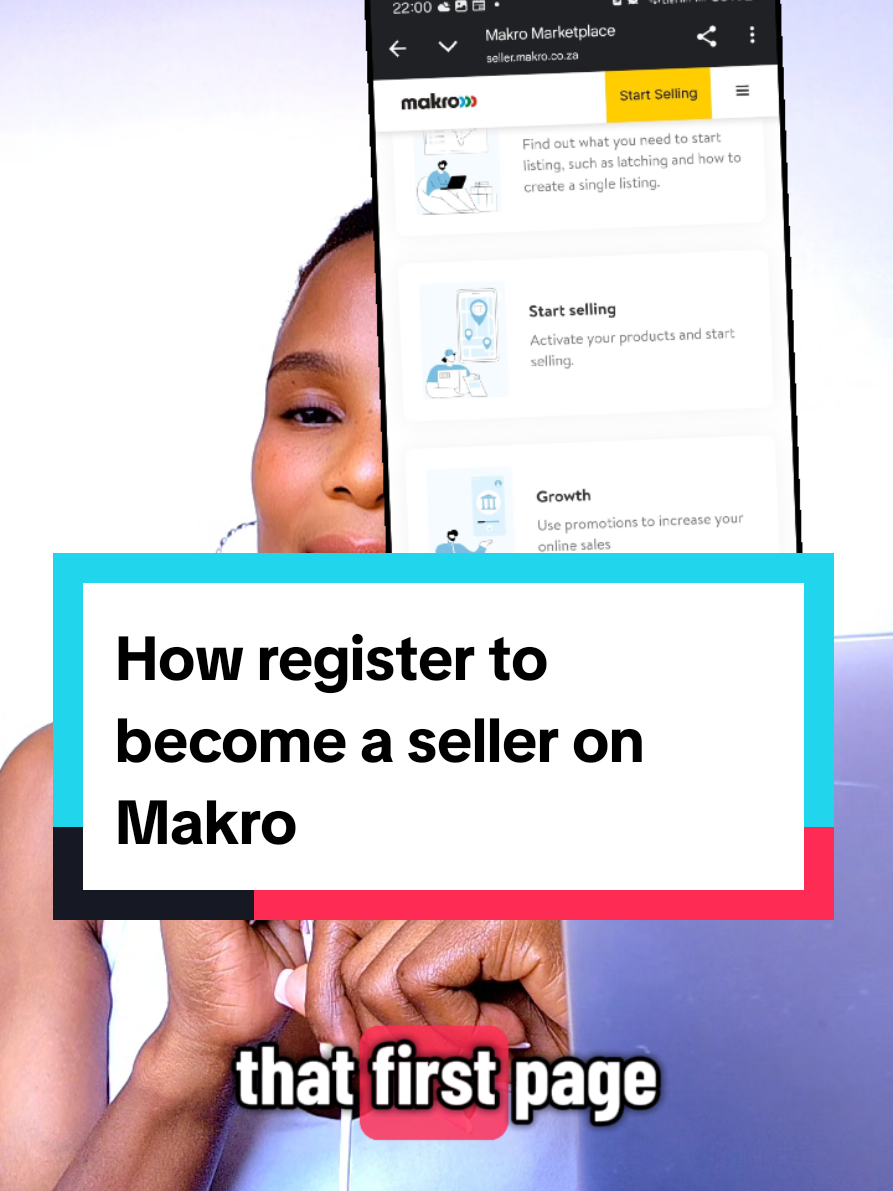 Replying to @thandomadikane10 How to regias a seller on Makro  #makro  #ecommercetips 