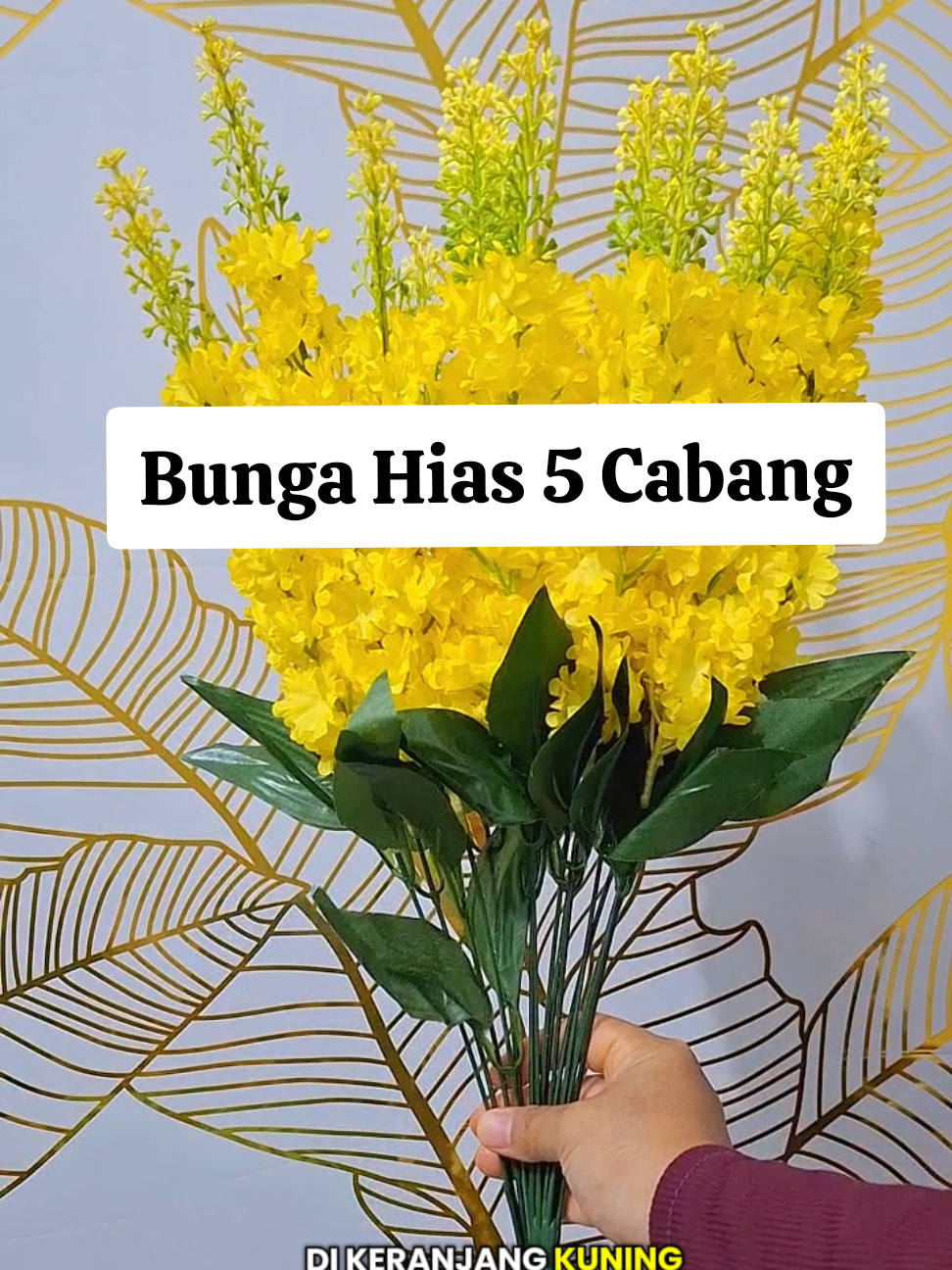 Bunga Hias 5 Cabang Murah #bungahiasartificail#ModalKontenDoang#bungahiasviral#fypシ゚viral#racuntiktok 