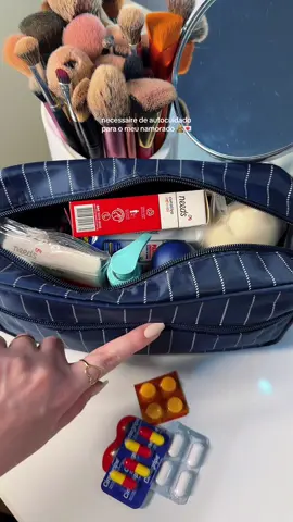 amei montar essa necessaire 🥹💗 #foryou #fy #comprinhas #necessaire #farmacia 