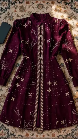 Setelan tunik batik wanita modern kekinian cantik terbaru #promo #atasanbatik #tunik #batikmodern 