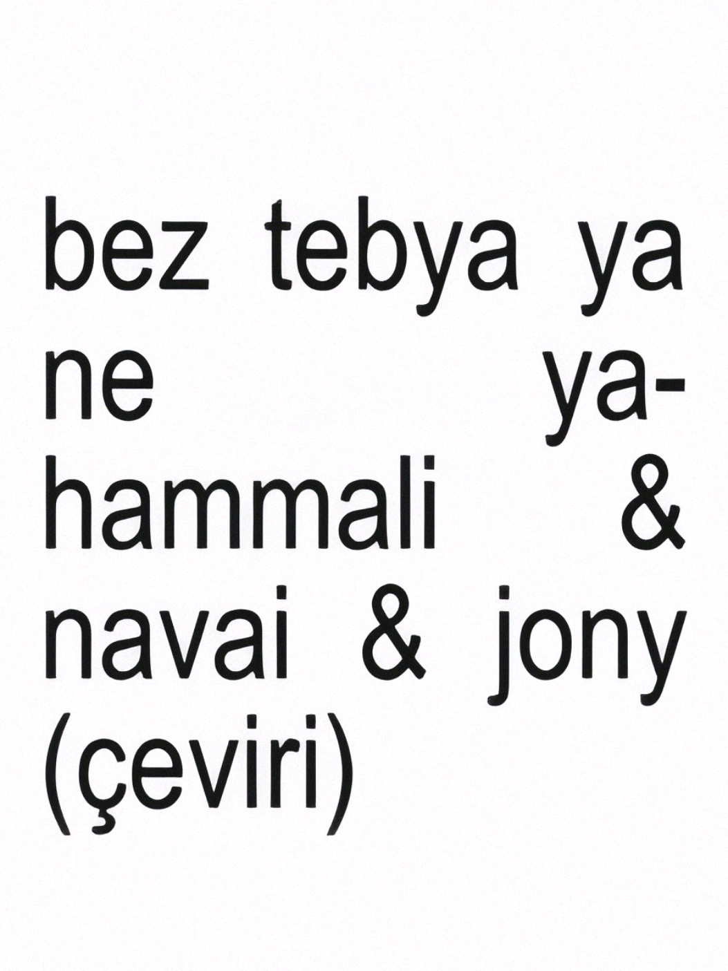 Без Тебя Я Не Я - Hammali & Navai & Jony (Çeviri) | #jony #безтебяянея #hammali #navai 