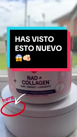 lo nuevo de peach perfect esta buenisimo pruebalo! #nad #colageno #biotin #antienvejecimiento #viral 
